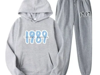 1989 Taylor The Swift Women's Grey Tracksuit