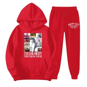 1989 Taylor The Swift Women's Hooded Sports Tracksuit