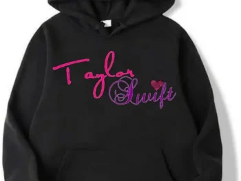 Taylor Swift Love Black Hoodie