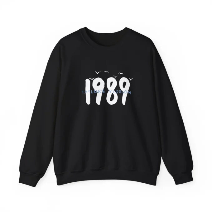 1989 Taylor's Version Black Sweatshirt