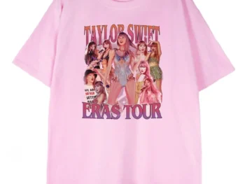 Pink The Eras Tour Taylor Swift T-Shirt