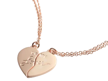 Taylor Swift Ur My Lover Gold Heart Necklace