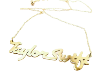 Taylor Swift Yellow Necklace
