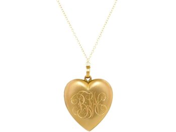 Floral Heart Taylor Swift Necklace