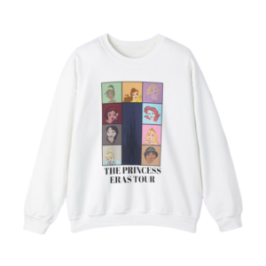 Taylor Swift Disney Princess Eras Tour Crewneck Sweatshirt