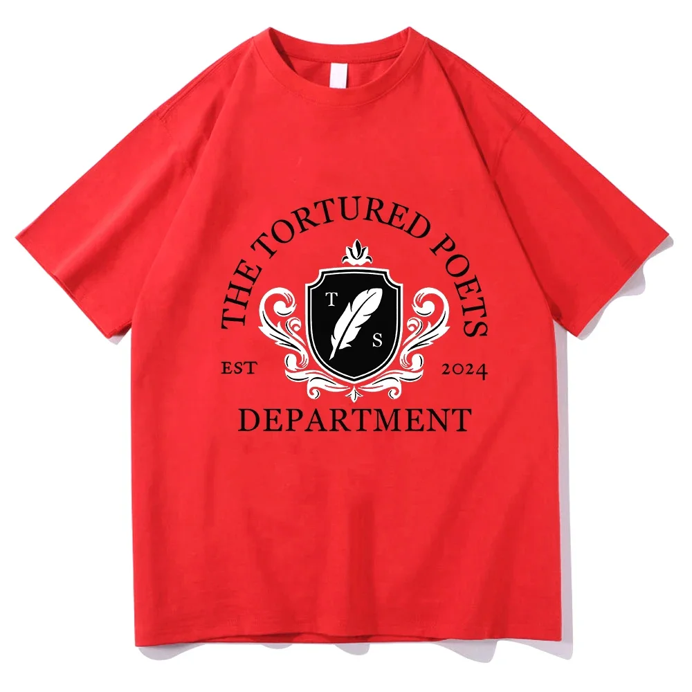 The Tortured Poets Department shirt Red