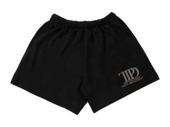 The Tortured Poets Department Black Shorts