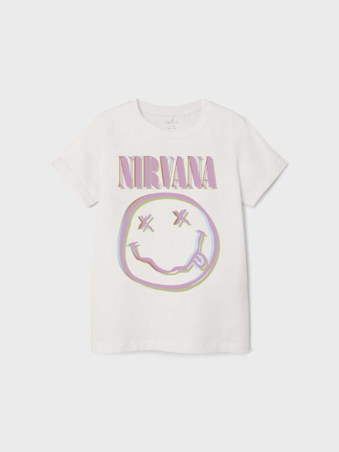 White Nirvana Shirt