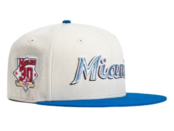 Calle Ocho Miami Marlins Fitted Hat