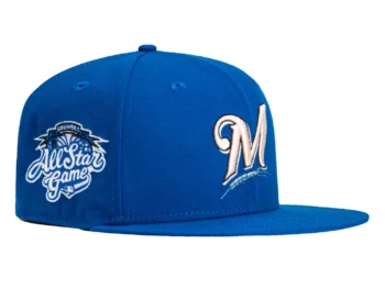 Blue Fitted Hat