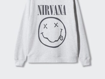 White Nirvana Sweatshirt