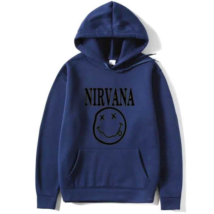 Nirvana Seahorse Zippered Hoodie