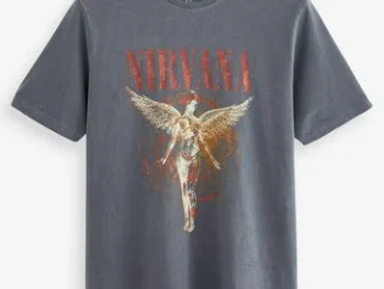 Charcoal Grey Nirvana Shirt
