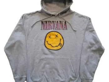 Nirvana White Hoodie