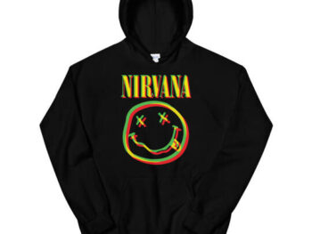 Nirvana Yellow Logo Hoodie