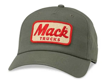 Olive Mack Trucks Hat